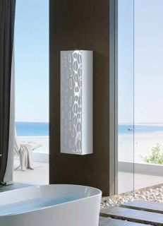 Пенал подвесной Clarberg Dune DUN0535 35x133см белый